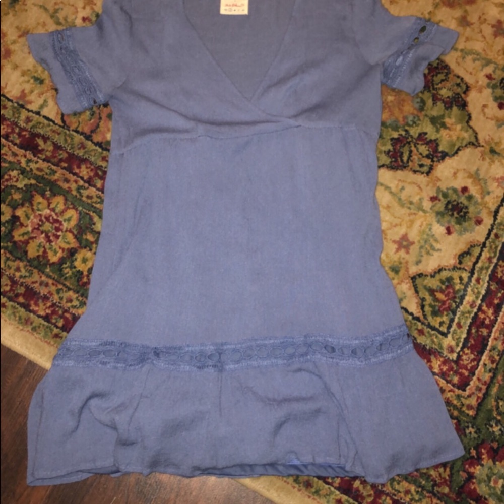 Blue dress
